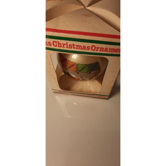 Christmas Ornament Vintage ENSCO in box, elf, stealing bad girl book - Picture 6 of 8